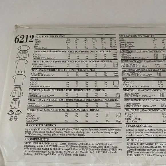 Vintage kids pattern dress shorts shirt - Picture 3 of 4